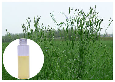 Weiter entwickelter gelbe Farbernährungshaut GASCHROMATOGRAPHIE Test Omegas 3 natürliches Leinöl